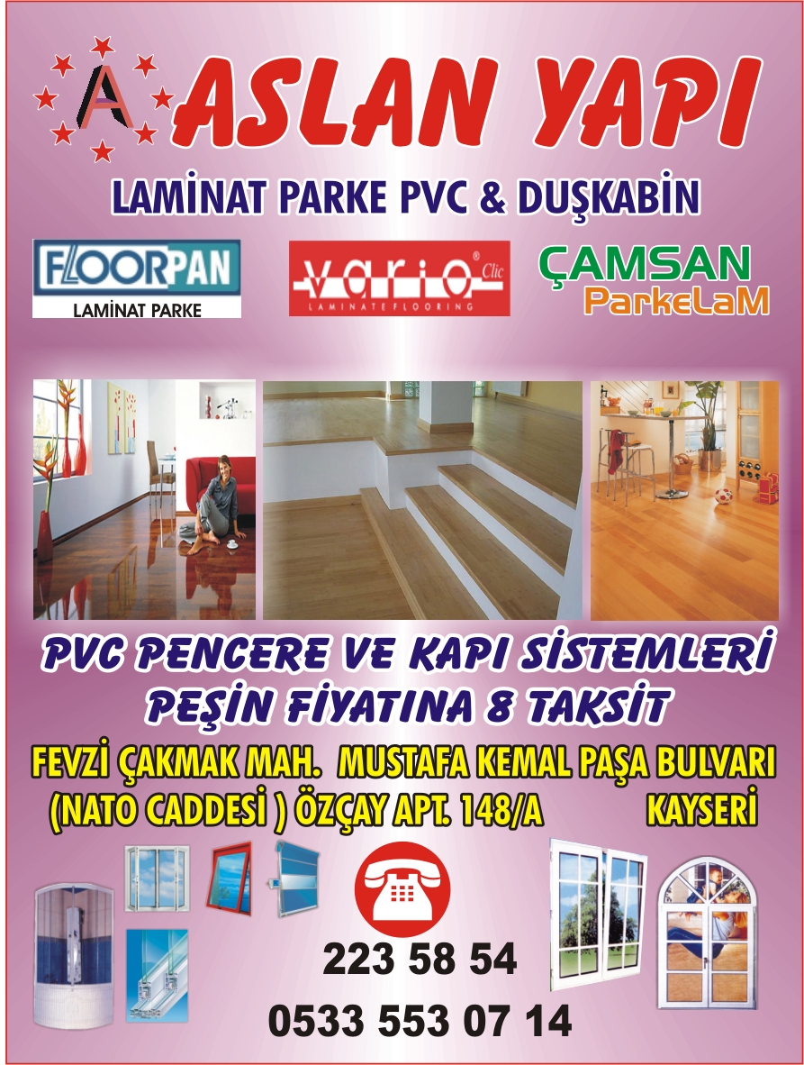 aslan-yapý-laminat-parke-duþ-kabin